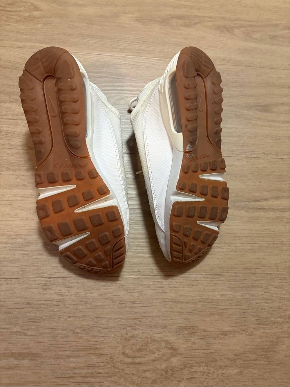 Nike Air Max 2090 Twist Sneakers in Fossil Gum Summit White (CW8610-100) - Picture 4 of 7